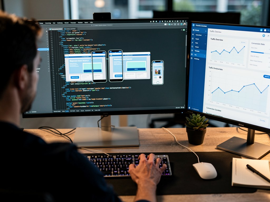 Équipe Crea Comm Agency travaillant sur une stratégie digitale